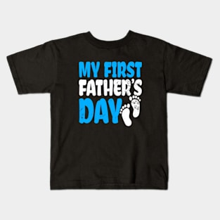 First Fathers Day Shirt Kids T-Shirt